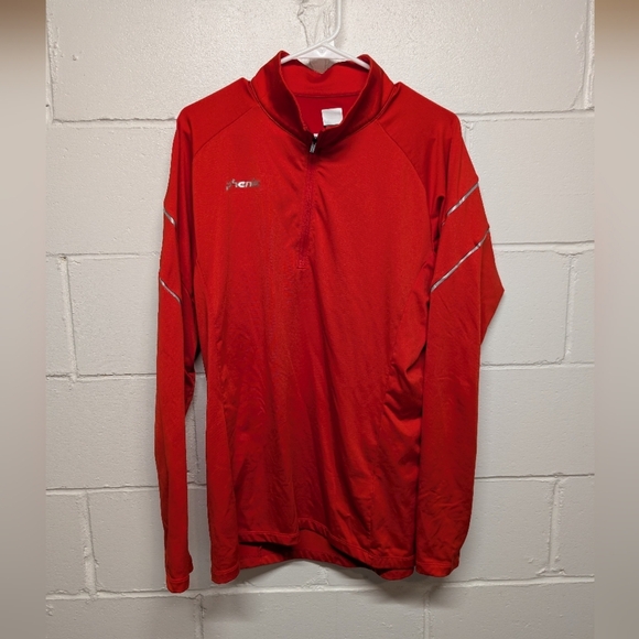 Phenix  Yuzawa Ski jumper Mens Red Athletic 1/4 Zip Pullover 2XL - Picture 1 of 8